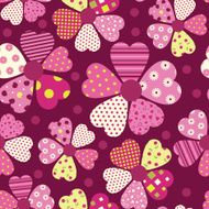 Heart flower pattern N2
