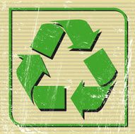 Recyclable sign