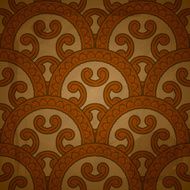 seamless floral pattern on red grungy background