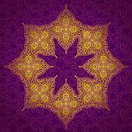 Vector pattern in Eastern style N13