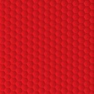 Abstract red background with hexagon shapes