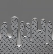 Metal texture with quicksilver