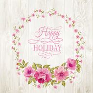 Luxurious vintage card N2