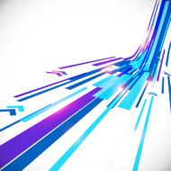 Abstract blue shining lines vector background N3