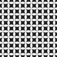 Seamless geometric circle and star pattern on paper