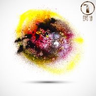 abstract watercolor ink hand painted wash stain background N4