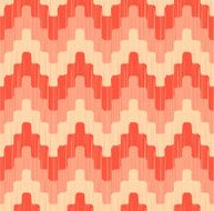 seamless red zig zag pattern N2