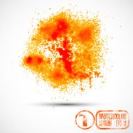 Vector abstract paint spray N10