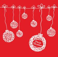 Christmas balls with a wish