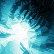 Blue abstract geometric background N5