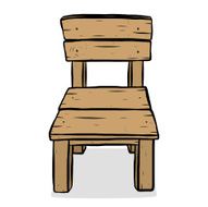 wooden chair N9