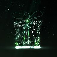 Circuit board background christmas gift N7