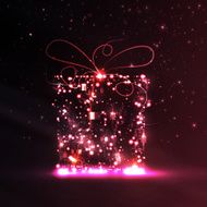 Circuit board background christmas gift N8