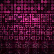 Abstract purple circles seamless pattern background