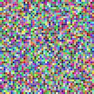Abstract digital colorful pixels seamless pattern background N2