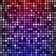 Abstract rainbow circles seamless pattern background N5