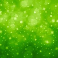 abstract light green bokeh star N2