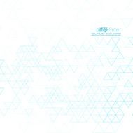 Creative abstract triangle pattern N58