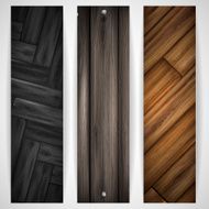 Wooden grey banner N10
