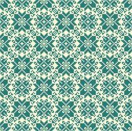 floral folk pattern