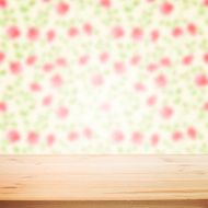 Floral blured background