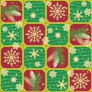 Seamless Christmas winter or New Year pattern