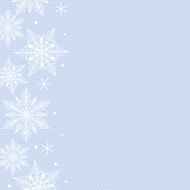 Snowflakes border N3