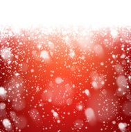 Christmas background with fallen snowflakes N18