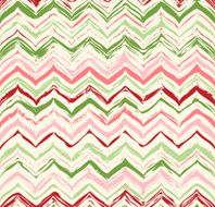 Colorful stripes seamless zigzag pattern N2