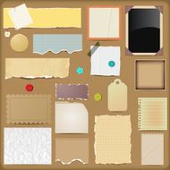 Vector Scrapbooking Paper Elements