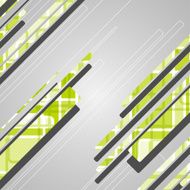 Abstract futuristic geometric shapes N136