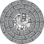 ancient pattern Vector illustration N72