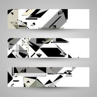 Abstract banner backgrounds N3