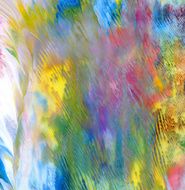 Abstract acrylic and watercolor painted background N61