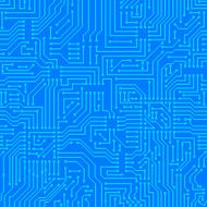 Computer circuit board Seamless pattern