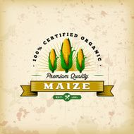 F&amp;B Labels - Maize N3