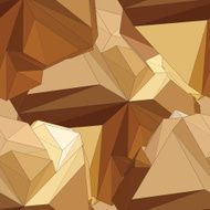 Gold seamless polygonal pattern N6
