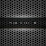 Dark gray metal background