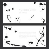 Watercolor vector background N33
