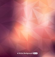 Abstract colorful polygonal background N10