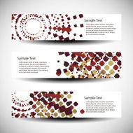 Three Abstract Header Designs N11