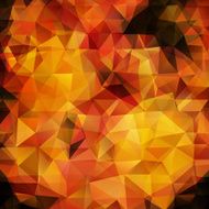 Abstract flame triangles background N2