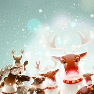 Reindeer Gang EPS10