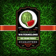 F&amp;B Labels - Watermelon N4