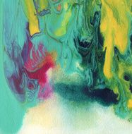 Abstract acrylic and watercolor painted background N63