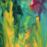 Abstract acrylic and watercolor painted background N64