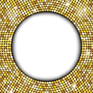 Gold frame with space for your text N3