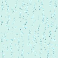 Droplets of water on light background