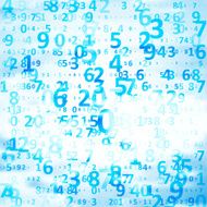 Digital code background N29