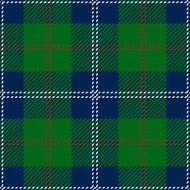 Blue Scottish Tartan Design N2